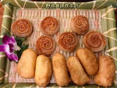 野鸡卷拼炸牛奶-顺德一品粥·20年凤城老字号(芳村店)