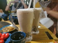 大红袍珍珠奶茶-湊湊火锅·茶憩(东城万达店)