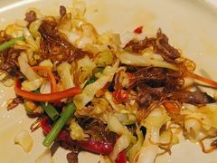 泡菜牛肉炒粉丝-鹿港小镇(悠唐店)