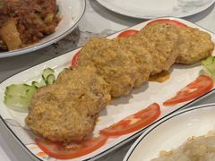 咸蛋黄藕夹-三峡人家