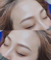 -西施无菌半永久纹绣眉眼影唇轻增发纹发际线