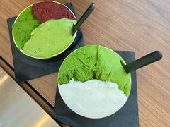柚子味冰淇淋-九十葉·抹茶(南京·德基店)