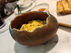 虾仁葱花炒蛋-春家·非遗手工小吃(徐汇万科广场店)