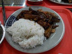 茄子青豆鸡丝（小炒）-中山大学东校区-学生第2食堂
