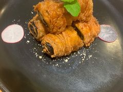 豆皮紫菜卷-朵朵开素食餐厅(后宰门街店)