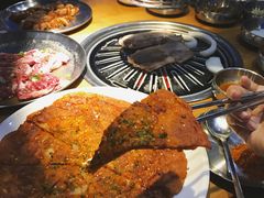 韩国泡菜饼-老炉家木炭烤肉(长江国际店)