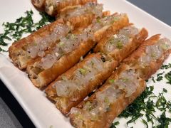 鱼子酱红虾油条-黑明餐厅(白鹭洲店)