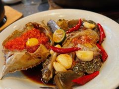 -草家酱蟹炭火烤肉店(珲春南路二店)