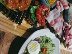 -明洞阿姨·韩式酱蟹烤肉·创意料理(三元桥店)