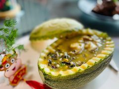 哈密瓜粗粮烩鲜鲍鱼-蜀SHU·川菜
