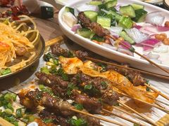 -街角等你.大连海鲜烧烤.经典铁板海鲜串(西安路店)