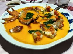 蛋羹蒸膏蟹-蟹榭(静安寺晶品商场店)