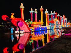 -欢乐海岸椰林沙滩-2025湾区超级灯会