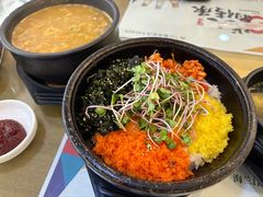 石锅鱼籽拌饭-海兰江石锅饭(水上店)