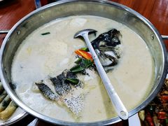 青山湖鱼头煲-青山湖野鱼馆