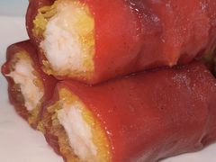 红米鲜虾肠粉-吉莲利苑海鲜酒家(珠海拱北28年老字号店)