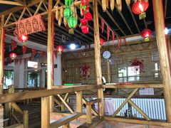 大堂-缘福乡村铁锅炖民宿(八达岭店)