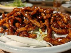 薄脆京酱肉丝-小吊梨汤·北京菜·烤鸭(鸟巢店)