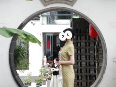 -暮晚尘香汉服旗袍