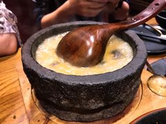 石锅小煮鲜杂菌-敏珠拉姆藏餐·南京厨房(富春江东街店)