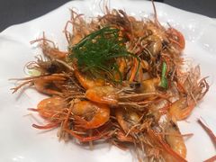老上海油爆虾-望乡楼上海菜(日月光店)
