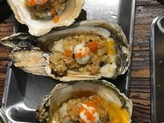 鱼籽沙律烤生蚝-蚝美人·生蚝海鲜烧烤(茶花园店)