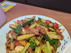小炒黃牛肉-外婆烧.老杭帮菜(庆春店)