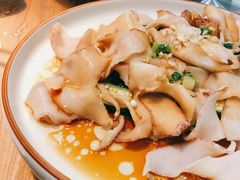 秋葵浸螺片-宋小谨·泉州菜(西沙湾店)