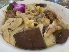 隔水蒸自养鸡-水乡人家