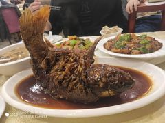 罾蹦鲤鱼-奥华餐厅·老张记(台基厂店)
