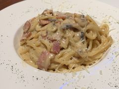 奶油蘑菇意面-Ambra Haus琥珀屋精酿餐厅(宝山店)