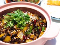 茶树菇鸡煲-最味·煲式干锅(银石广场店)