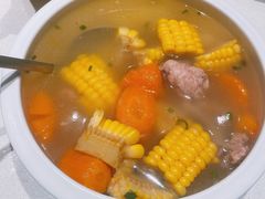 玉米龙骨汤-绿草地·湘菜(7mall店)