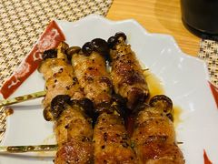 五花肉卷蟹味菇串-琴寿司居酒屋(软件园店)