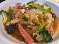 海参烧蹄筋-秦月轩·陕西家乡菜(阜成路·五棵松店)