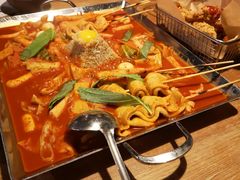 鱼饼火山炒年糕-包装马车·韩国料理·포장마차