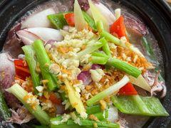 砂锅鱿鱼煲-蓝湾碧波·老字号·疍家非遗海上餐厅