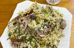 Roast Duck and Pickled Vegetable Fried Rice