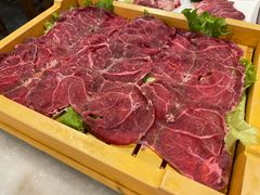 手切牛腱子-京门老爆三·铜锅涮肉 爆肚(望京店)