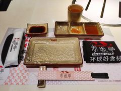 餐具摆设-赤坂亭M9和牛烧肉·日料398放题(万达店)