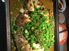 -探鱼·鲜青椒爽麻烤鱼(西南商都店)