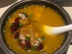 石锅金瓜手工豆腐-铁道茶苑.色稷餐厅(莲花南路店)