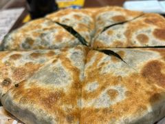 香菇菠菜饼-福慧慈缘素食餐厅(王府井店)