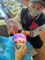 -慧婴轩婴儿理胎发胎毛笔胎毛画手足印(通州店)