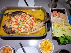 蒜香味鮰鱼-半天妖烤鱼(丰科万达店)