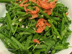 香酥虾皮丝瓜尖-小吊梨汤·北京菜·烤鸭(鸟巢店)