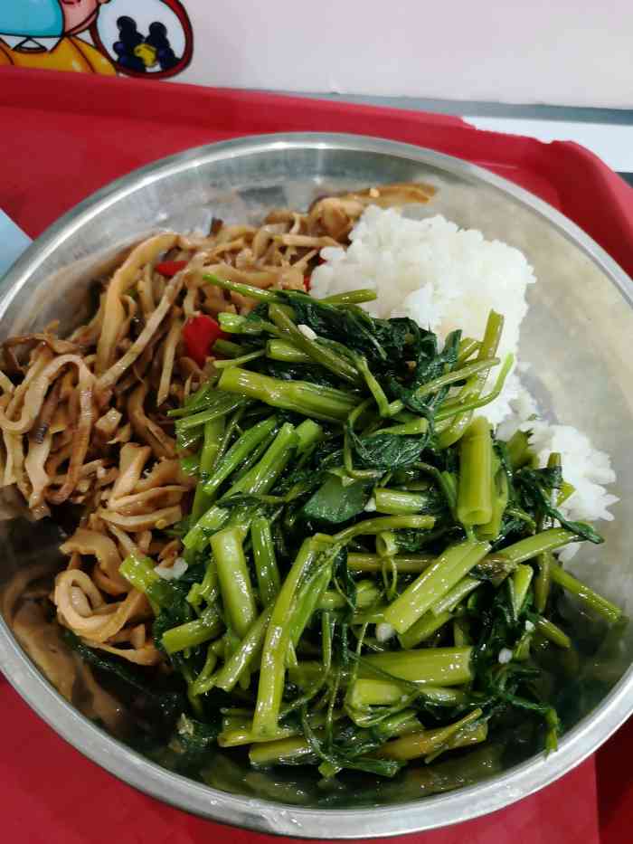 北京大学燕南食堂-"暑假回家待了两个星期,虽然回家吃的都是些.