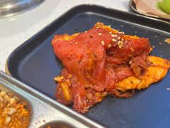 蜜汁水果猪排肉-韩小悦点餐式牛排烤肉自助(龙湖金楠天街店)
