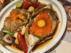 -草家酱蟹炭火烤肉店(珲春南路一店)
