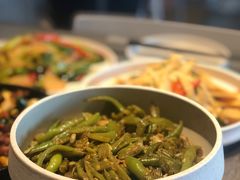 豆角丝炒肉拌转百刀-日上三甘(三里屯店)